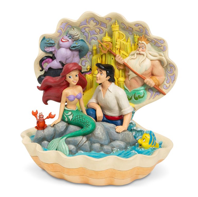 Disney Traditions The Little Mermaid Seashell Scenario